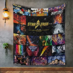 Star Trek 60th Anniversary 1966-2026 Quilt Blanket