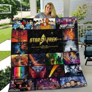 Star Trek 60th Anniversary 1966-2026 Quilt Blanket