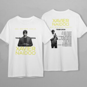 Xavier Naidoo Bei Meiner Seele Tour 2026 T-Shirt