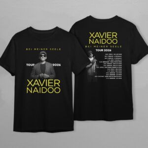 Xavier Naidoo Bei Meiner Seele Tour 2026 T-Shirt
