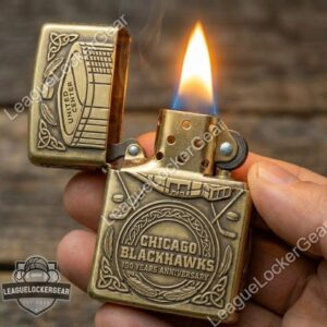 Chicago Blackhawks 100 Years Anniversary Zippo Lighter