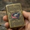 Columbus Blue Jackets 26 Years Anniversary Zippo Lighter