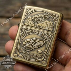 Detroit Red Wings 100 Years Anniversary Zippo Lighter