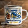 Golden State Warriors 80 Years Anniversary Enamel Mug