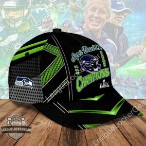 Seahawks Super Bowl LX Champions Cap