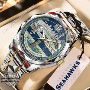 Seattle Seahawks Super Bowl LX Champions Levi's Stadium Watch