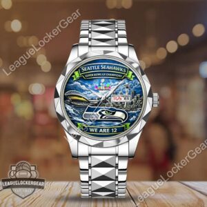 Seattle Seahawks Super Bowl LX Champions Watch