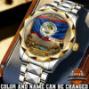 Belize Flag National Symbols Personalized Watch