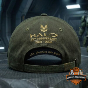 Halo 25th Anniversary 2001-2026 UNSC Baseball Cap