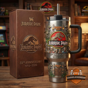 Jurassic Park 33rd Anniversary 1993-2026 Tumbler Mug