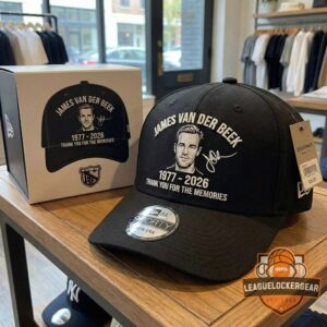 James Van Der Beek 1977-2026 Thank You For The Memories Baseball Cap