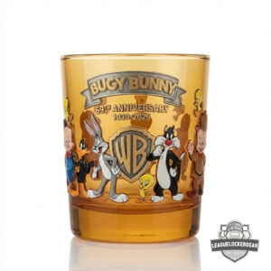 Bugy Bunny 69th Anniversary 1930-2026 Whiskey Glass