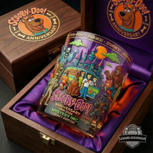 Scooby-Doo Anniversary 1969-2026 Mystery Inc Legacy Edition Whiskey Glass