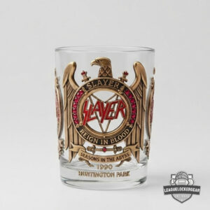 Slayer Reign In Blood Collectors Whiskey Glass