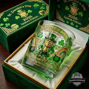 St. Patrick's Day 2026 Limited Edition Lucky Season Whiskey Glass