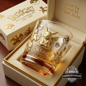 Pokémon 30th Anniversary 1996-2026 Whiskey Glass