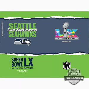 Seattle Seahawks Super Bowl LX Champions Tumbler Cup