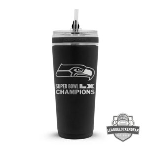 Seattle Seahawks Super Bowl LX Champions Tumbler Cup