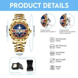 Top Gun 40th Anniversary Alloy Luxury Quartz Watch