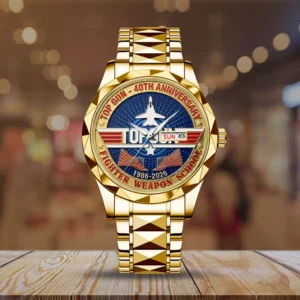 Top Gun 40th Anniversary Alloy Luxury Quartz Watch