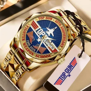 Top Gun 40th Anniversary Alloy Luxury Quartz Watch