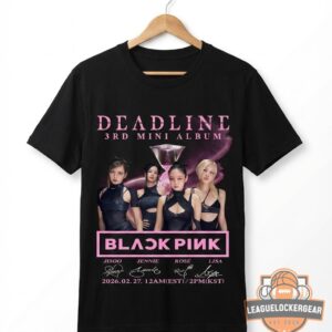 BLACKPINK Deadline 3rd Mini Album Signatures T-Shirt