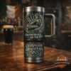 Dropkick Murphys For The People In The Pit Skeleton Bagpiper Tumbler