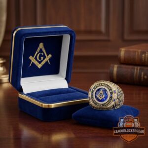 Freemason Master Mason Faith Hope Charity Ring