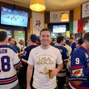 USA Men's Hockey 2026 Milan-Cortina Winter Olympics Gold Champions T-Shirt