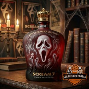 Scream 7 Commemorative Edition Whiskey Bottle