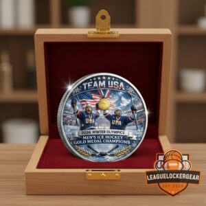 Team USA 2026 Winter Olympics Men's Ice Hockey Gold Medal Champions Commemorative Coin