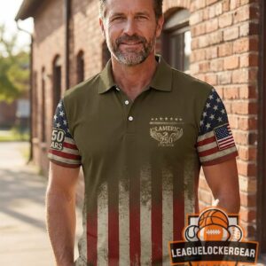 U.S. America 250th Anniversary 1776-2026 Polo Shirt