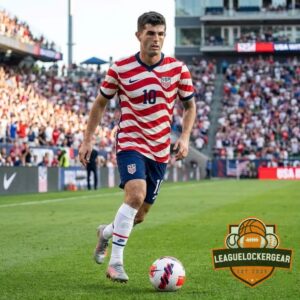 USA Soccer Wavy American Flag Concept Jersey