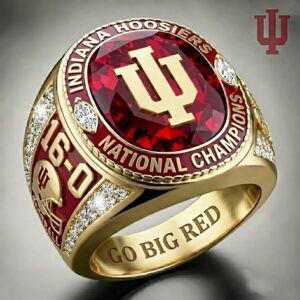 Indiana Hoosiers Football 16-0 National Champions Ring