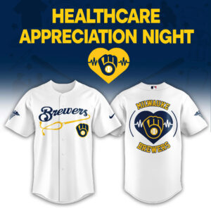 Milwaukee Brewers Healthcare Appreciation Night Baseball Jersey