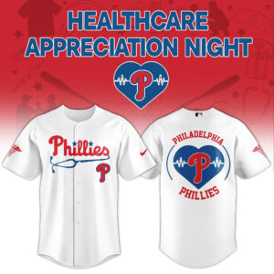 Philadelphia Phillies Healthcare Appreciation Night Baseball Jersey