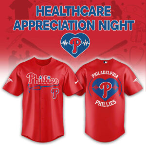 Philadelphia Phillies Healthcare Appreciation Night Baseball Jersey