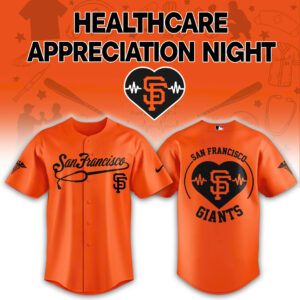 San Francisco Giants Healthcare Appreciation Night Baseball Jersey