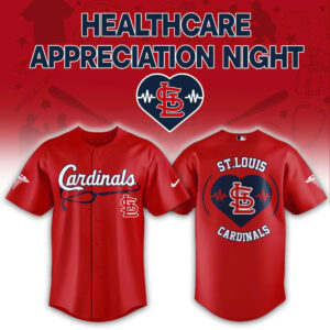 St. Louis Cardinals Healthcare Appreciation Night Baseball Jersey