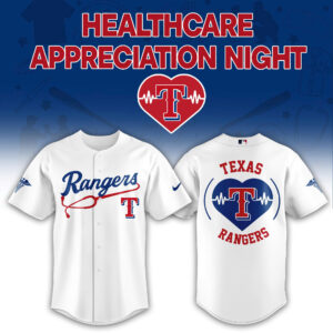 Texas Rangers Healthcare Appreciation Night Baseball Jersey