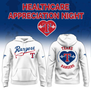 Texas Rangers Healthcare Appreciation Night Hoodie