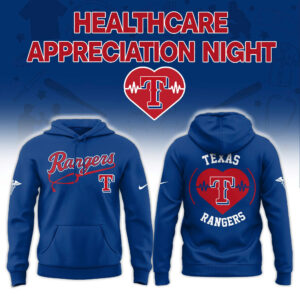 Texas Rangers Healthcare Appreciation Night Hoodie