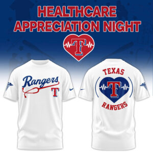 Texas Rangers Healthcare Appreciation Night T-Shirt