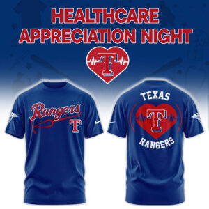 Texas Rangers Healthcare Appreciation Night T-Shirt