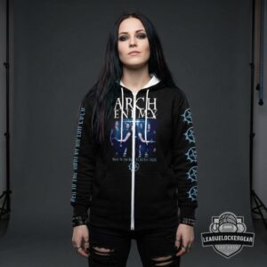 Arch Enemy Back To The Root Of All Evil 2026 Tour 3D Zip-Up Hoodie