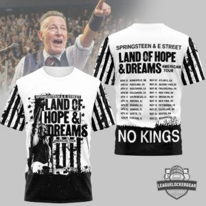 Bruce Springsteen & E Street Band Land Of Hope & Dreams American Tour T-Shirt
