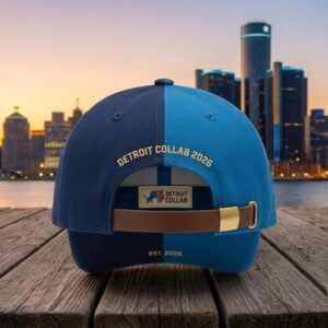 Detroit Lions and Detroit Tigers Detroit Collab Hat