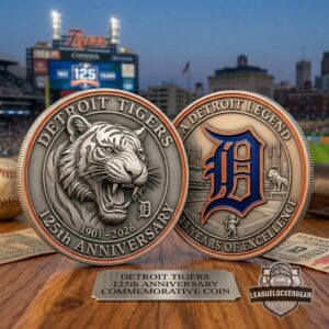 Detroit Tigers 125th Anniversary 1901-2026 Commemorative Coin