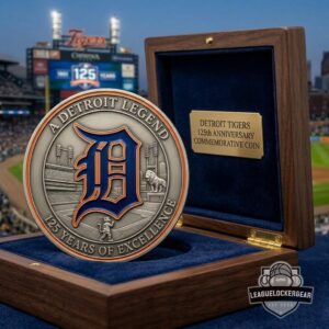 Detroit Tigers 125th Anniversary 1901-2026 Commemorative Coin