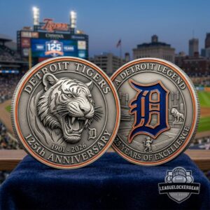 Detroit Tigers 125th Anniversary 1901-2026 Commemorative Coin